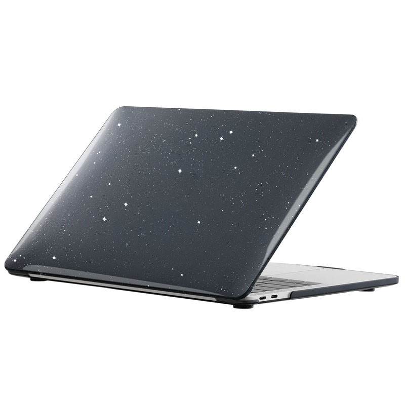 Чохол-накладка Glitter для Apple MacBook Pro 13.3" (2016-2020) Чорний