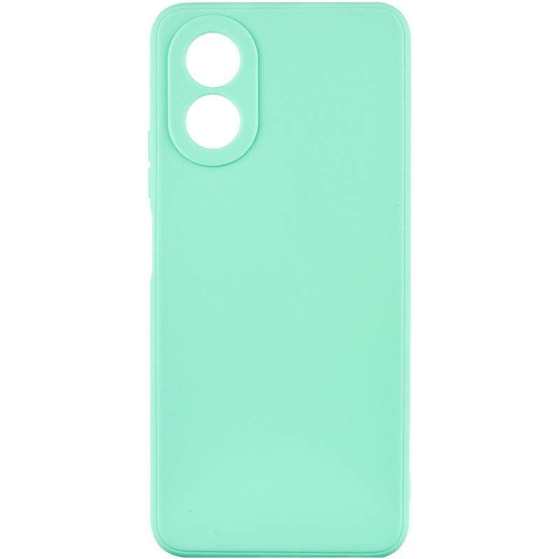 Силіконовий чохол Candy Full Camera для Oppo A78 4G Зелений / Menthol