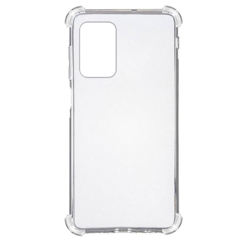 TPU чохол GETMAN Ease logo посилені кути для Samsung Galaxy A32 5G Безбарвний (прозорий)