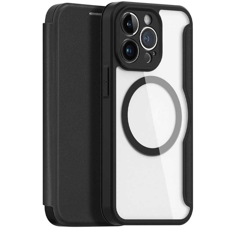 Чохол-книжка Dux Ducis Skin X Pro with MagSafe для Apple iPhone 15 Pro (6.1") Black
