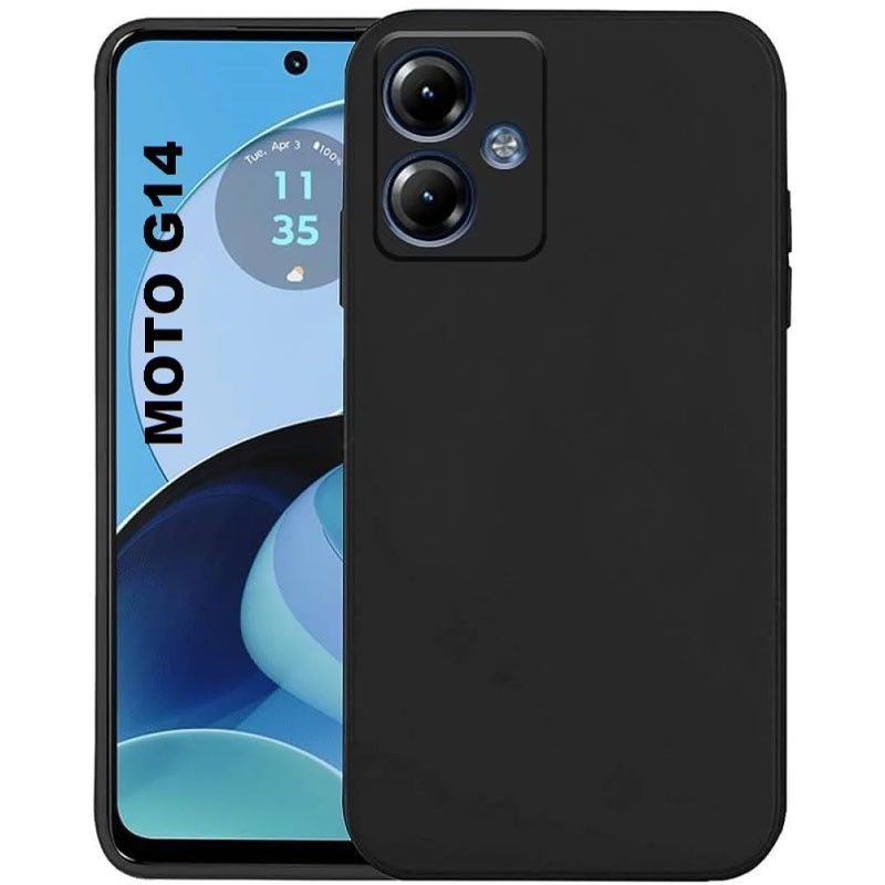Чохол TPU Epik Black Full Camera для Motorola Moto G14 Чорний