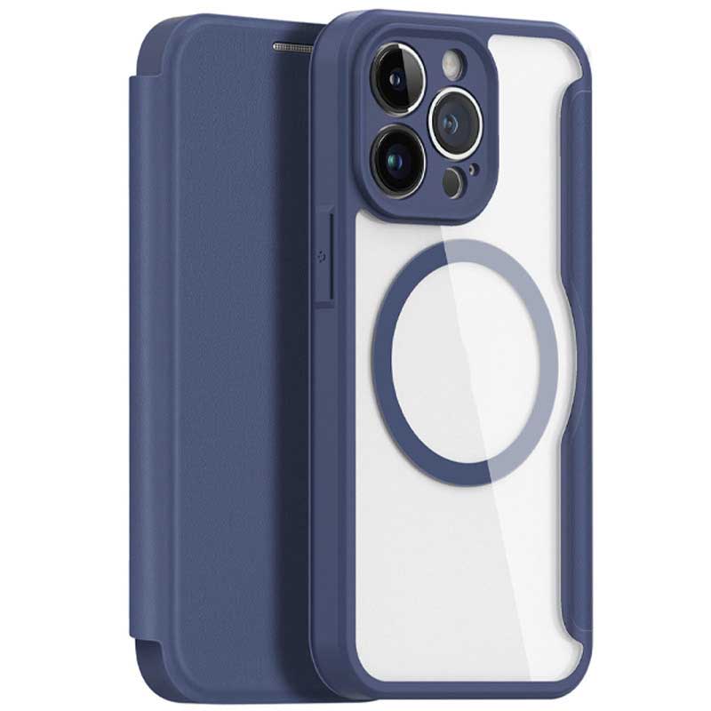 Чохол-книжка Dux Ducis Skin X Pro with MagSafe для Apple iPhone 15 Pro (6.1") Blue