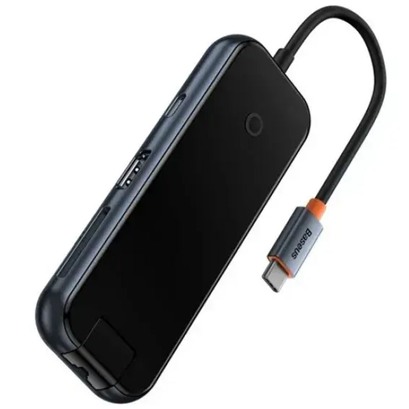 Перехідник HUB Baseus AcmeJoy 8-Port Type-C HUB Adapter (WKJZ010613) Dark Grey