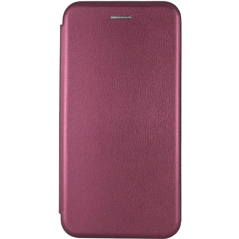Шкіряний чохол-книжка Classy для Apple iPhone X / XS (5.8") Бордовий